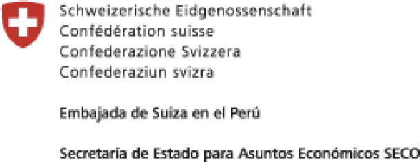 Logo de Embajada de Suiza en el Perú – Cooperación Económica